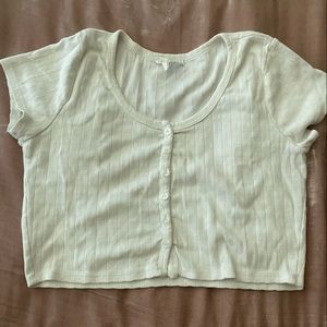 white button down top kids